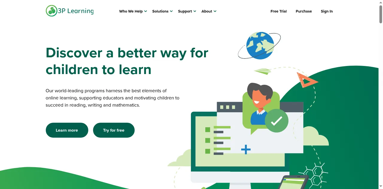 Preview of 3plearning.com