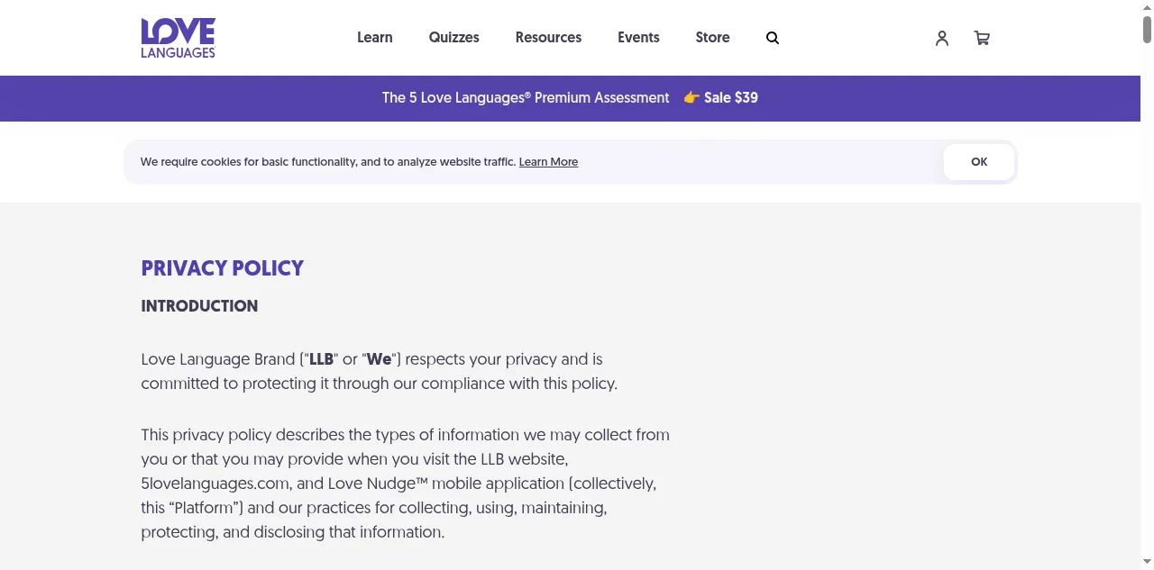 Preview of 5lovelanguages.com