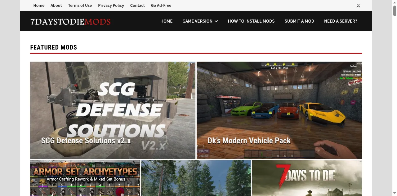 Preview of 7daystodiemods.com