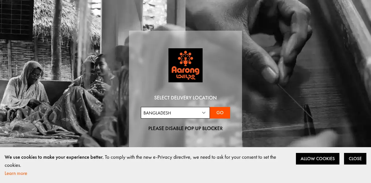 Preview of aarong.com