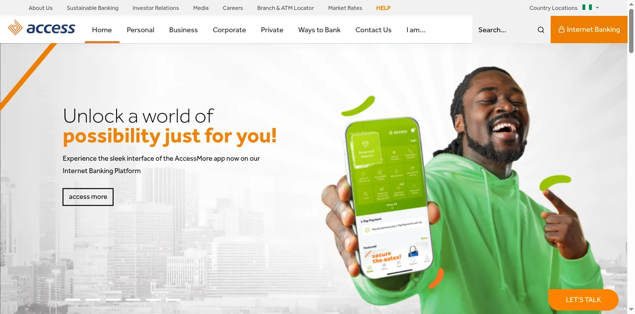 Preview of accessbankplc.com