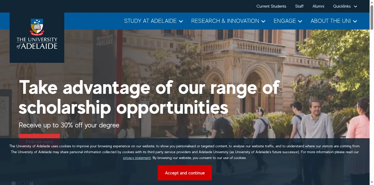 Preview of adelaide.edu.au