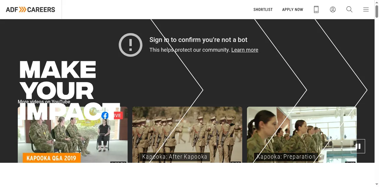 Preview of adfcareers.gov.au