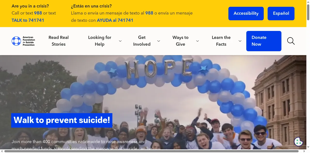 Preview of afsp.org
