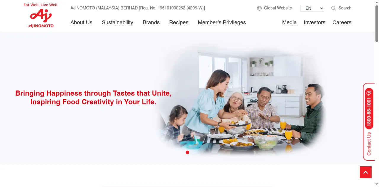 Preview of ajinomoto.com.my