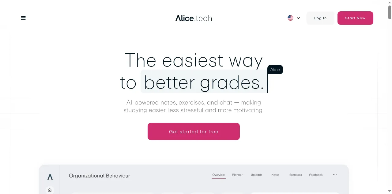 Preview of alice.tech