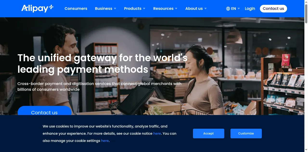 Preview of alipayplus.com