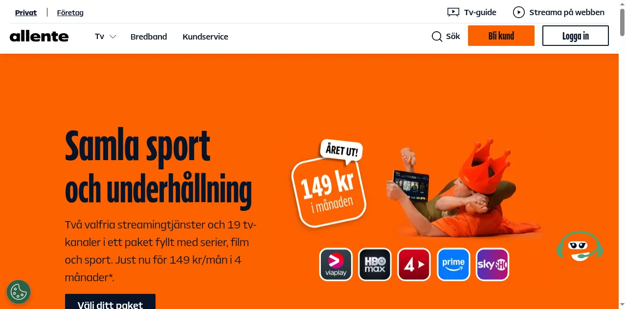 Preview of allente.se