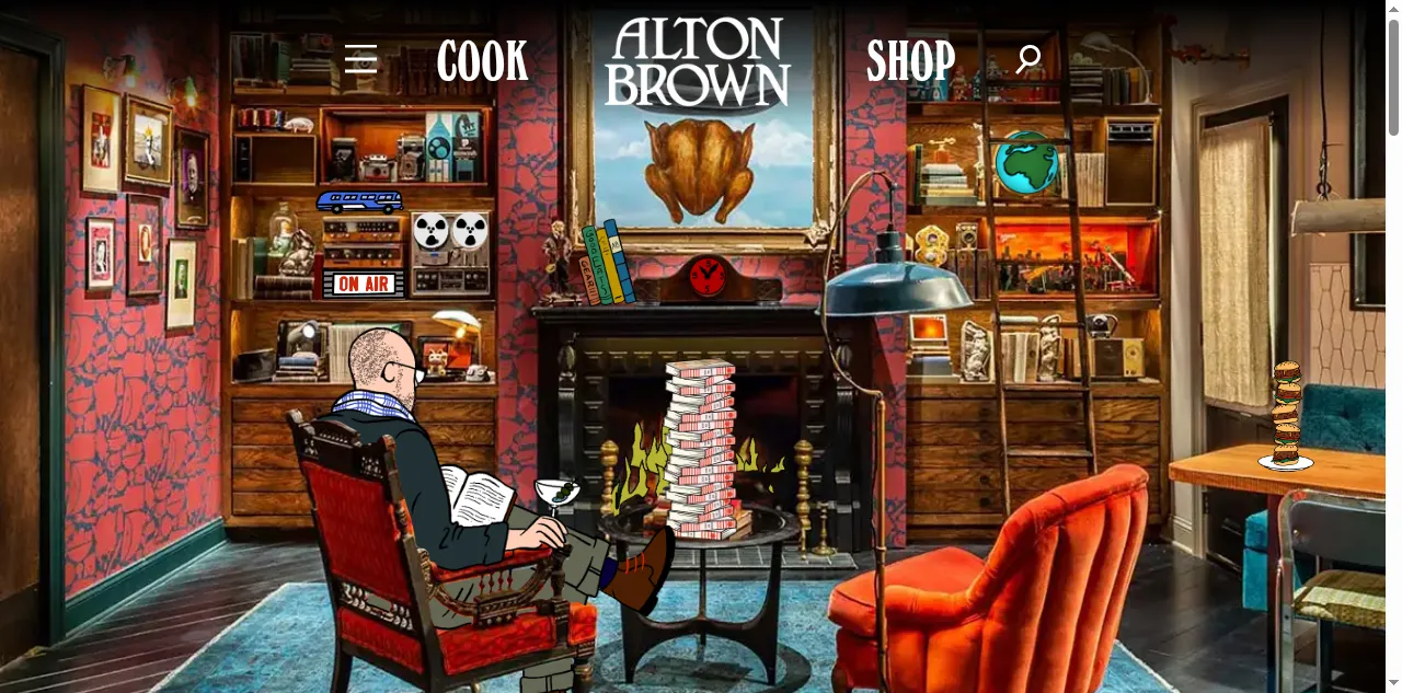 Preview of altonbrown.com