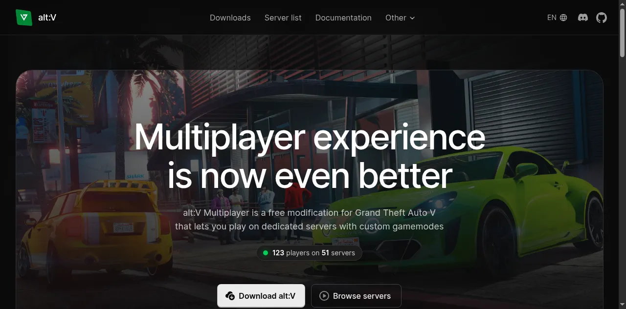 Preview of altv.mp