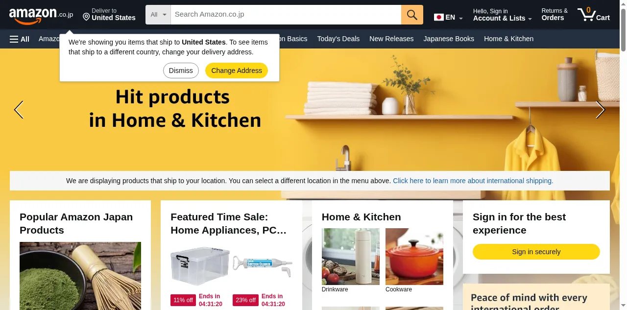 Preview of amazon.co.jp