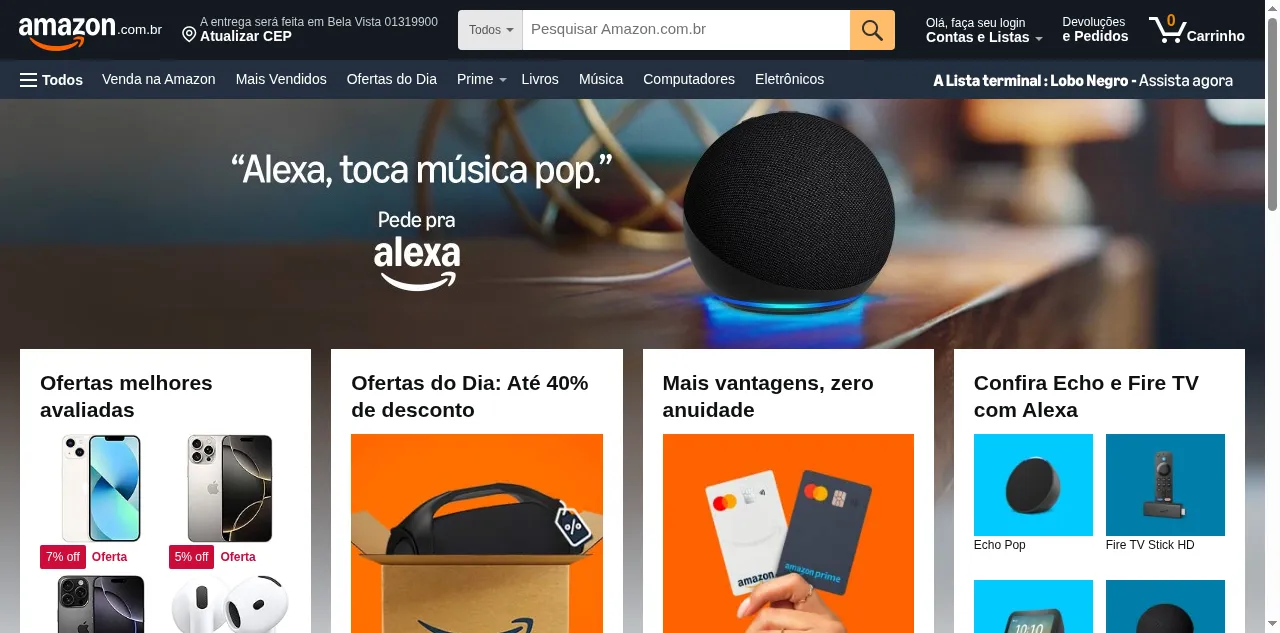 Preview of amazon.com.br