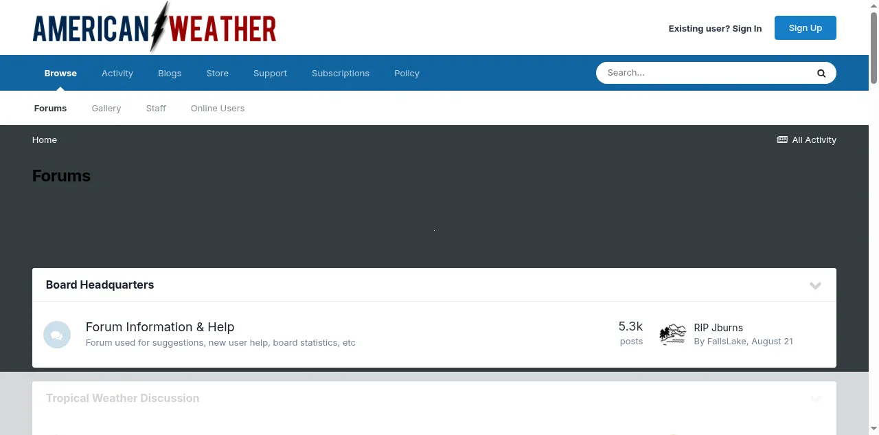 Preview of americanwx.com