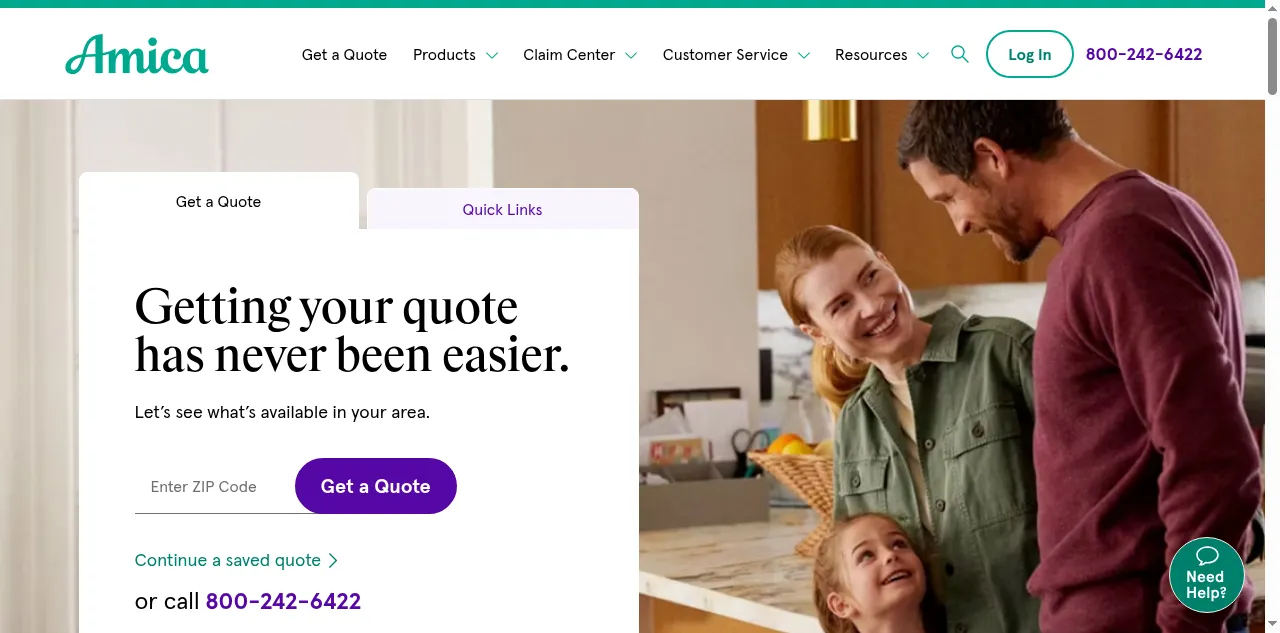 Preview of amica.com