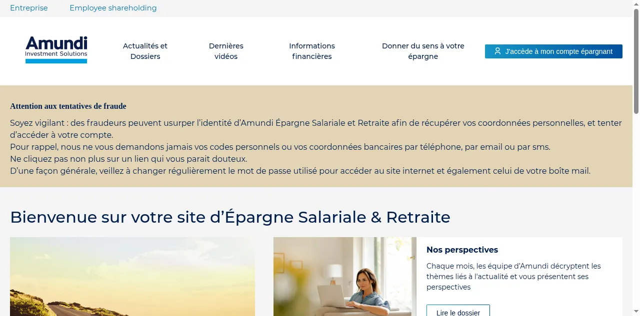 Preview of amundi-ee.com
