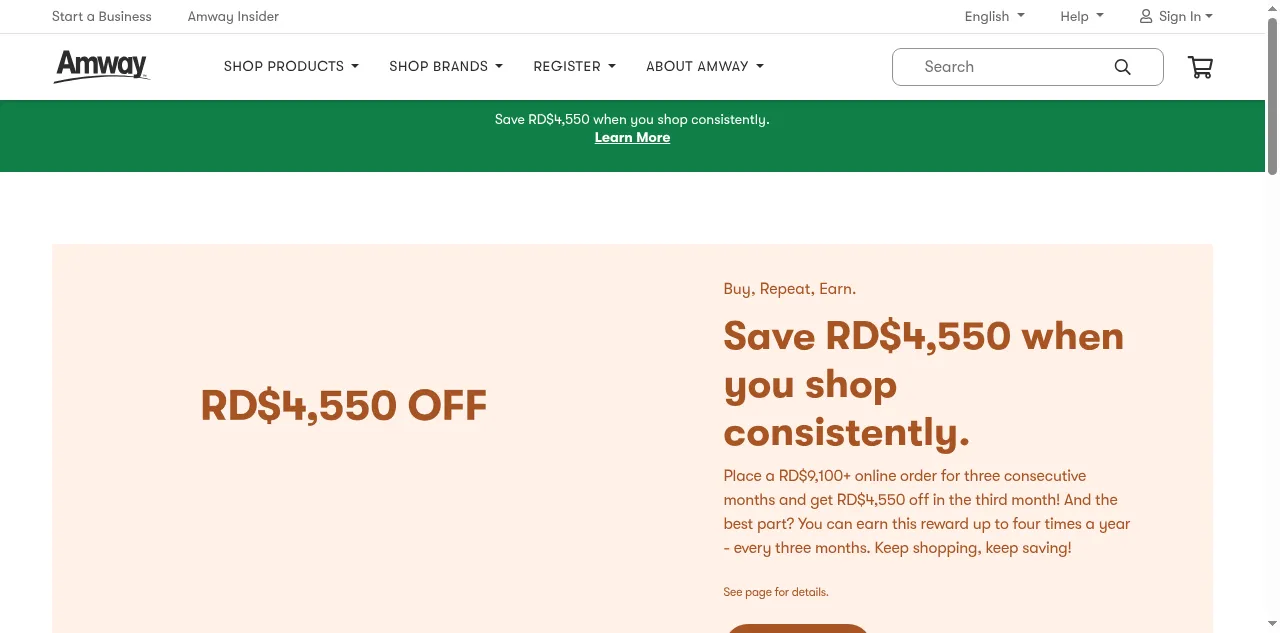 Preview of amway.com.do