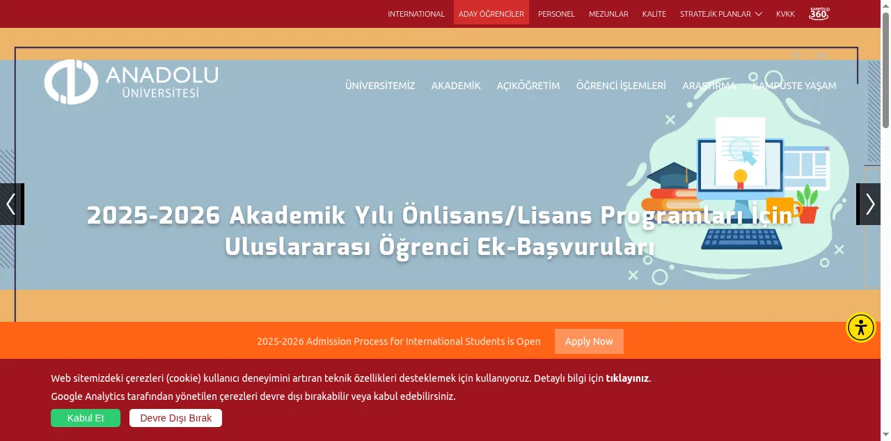 Preview of anadolu.edu.tr