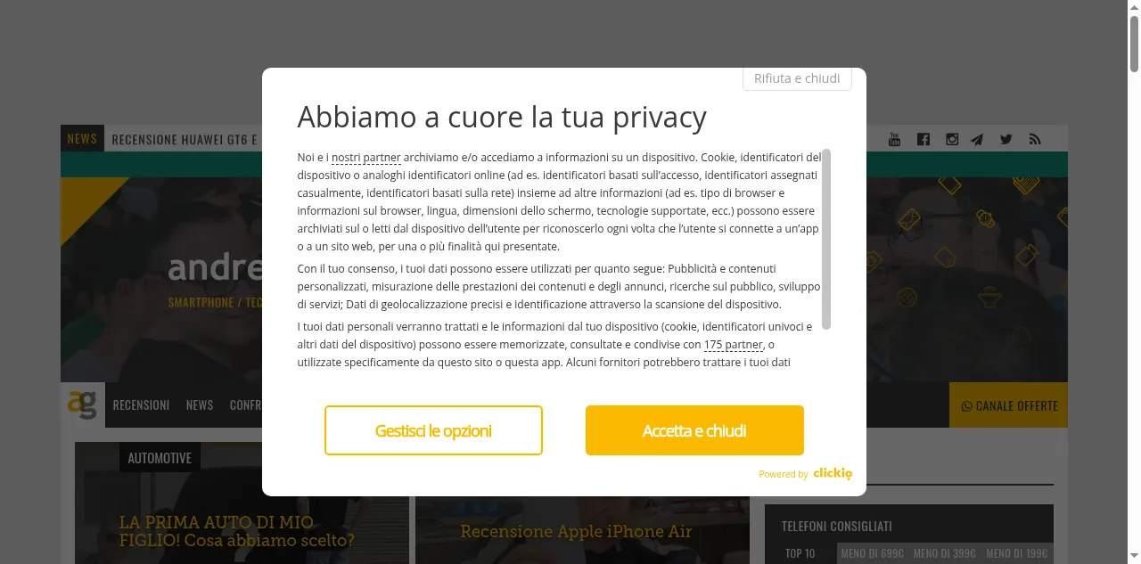Preview of andreagaleazzi.com