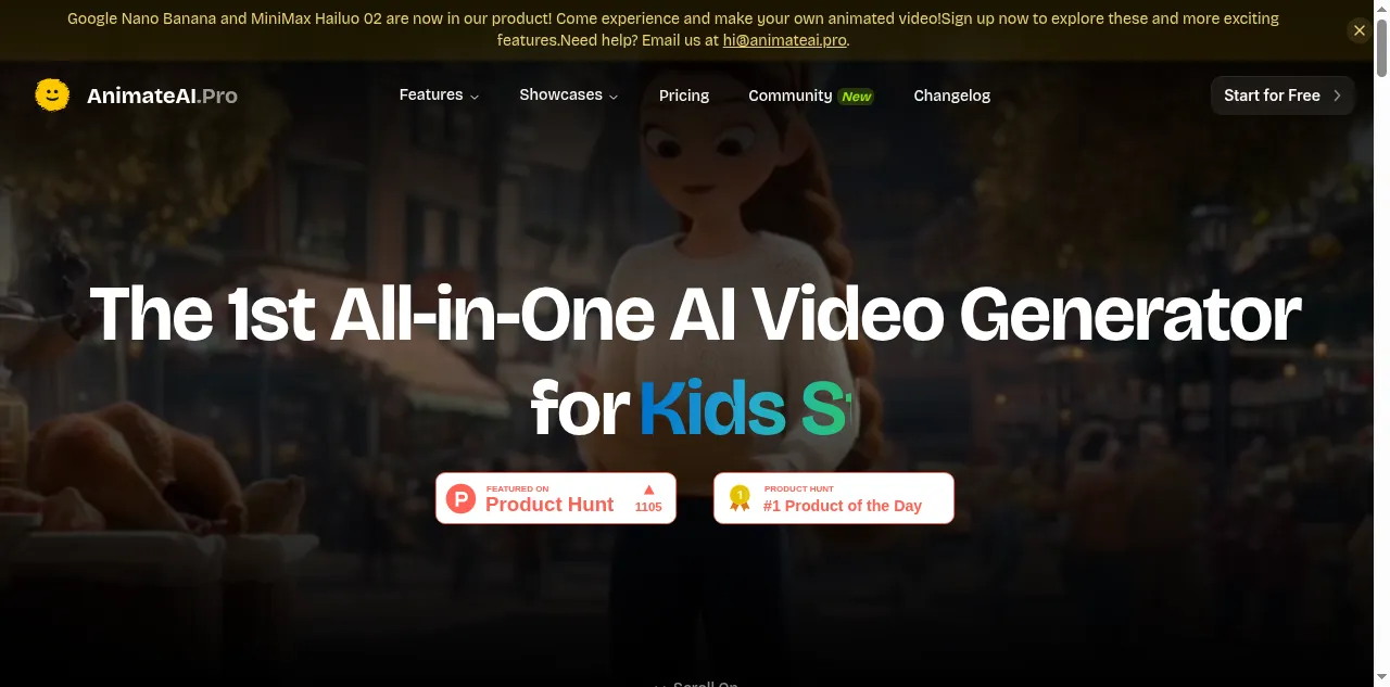 Preview of animateai.pro