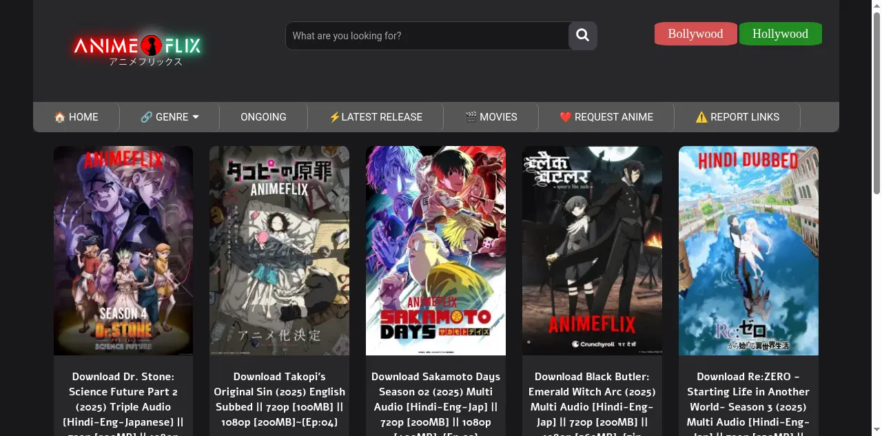 Preview of animeflix.pm