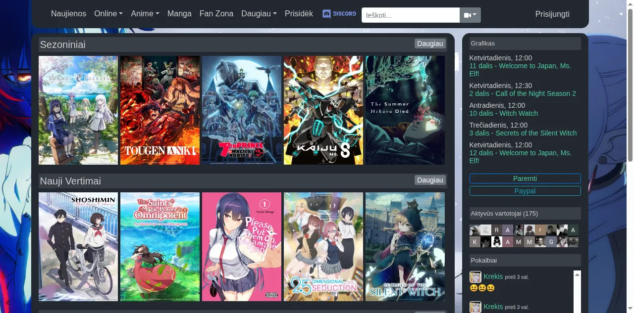 Preview of animeonline.lt