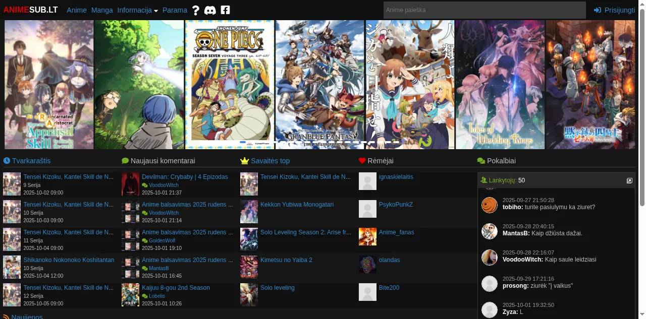 Preview of animesub.lt