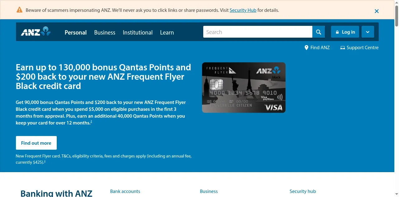 Preview of anz.com