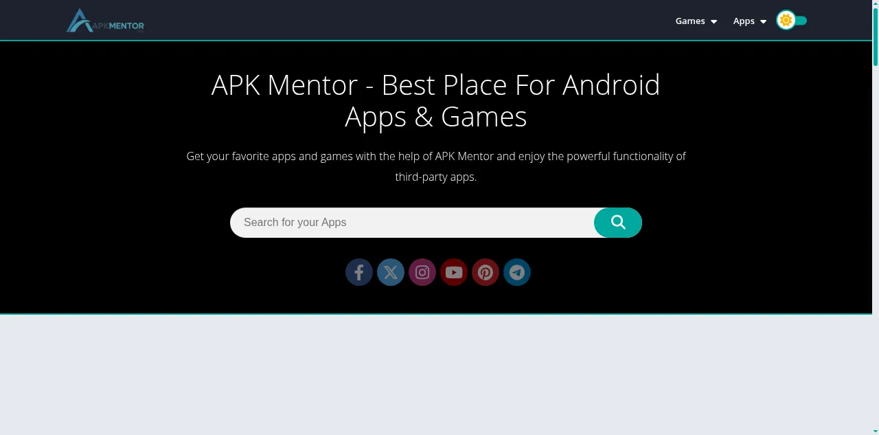 Preview of apkmentor.org