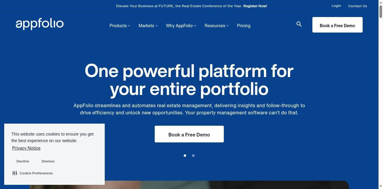 Preview of appfolio.com