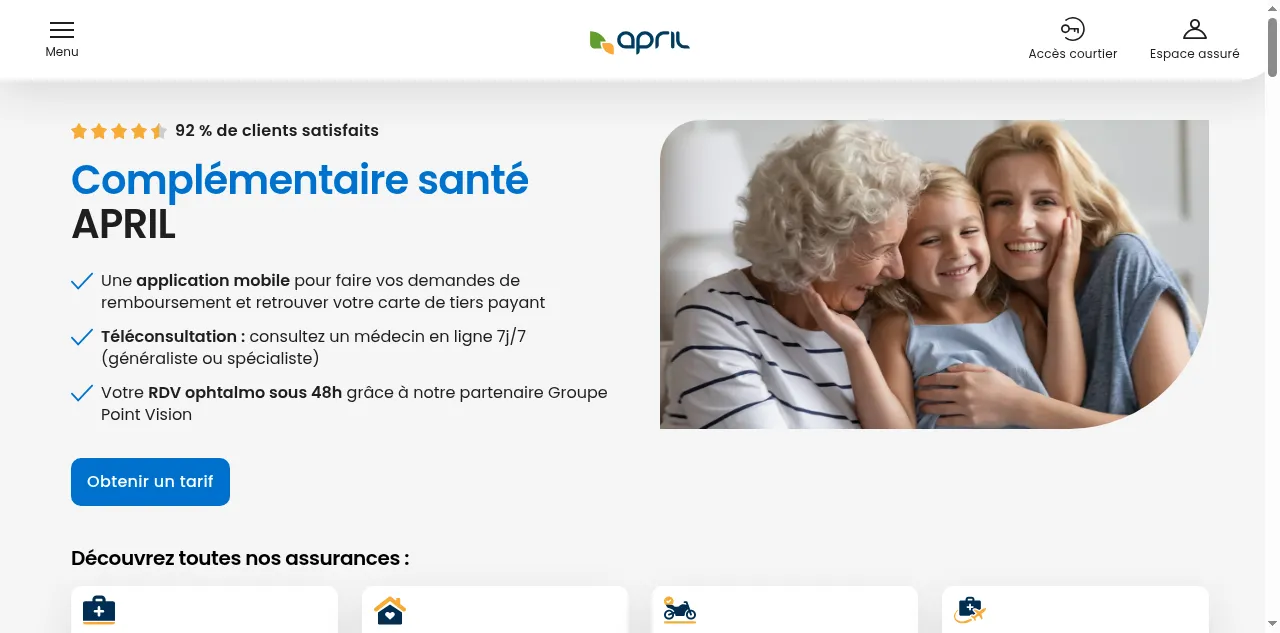 Preview of april.fr