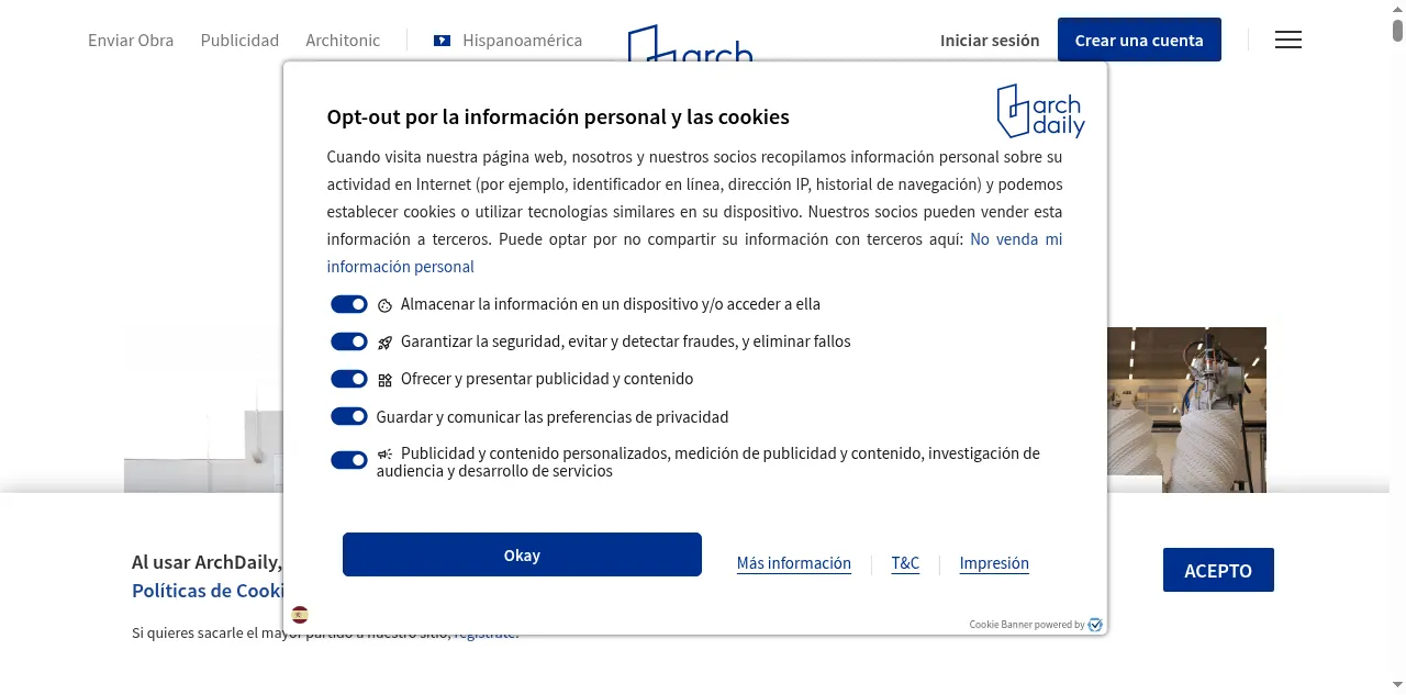 Preview of archdaily.cl