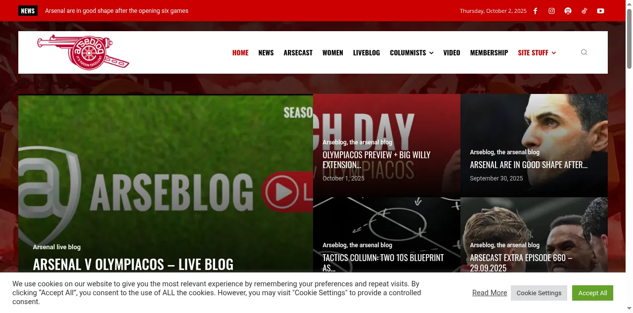 Preview of arseblog.com