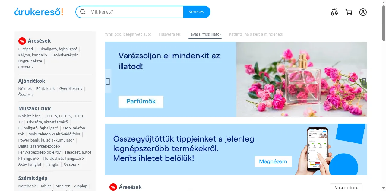Preview of arukereso.hu