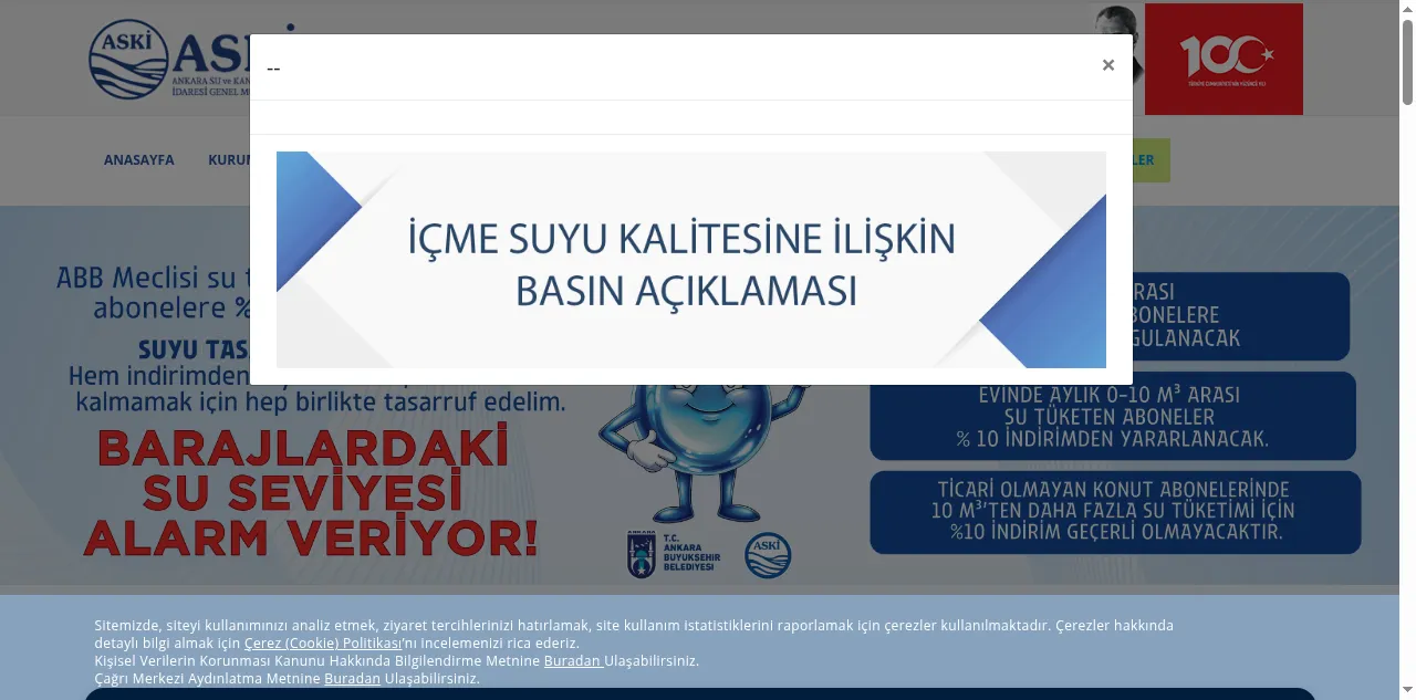 Preview of aski.gov.tr