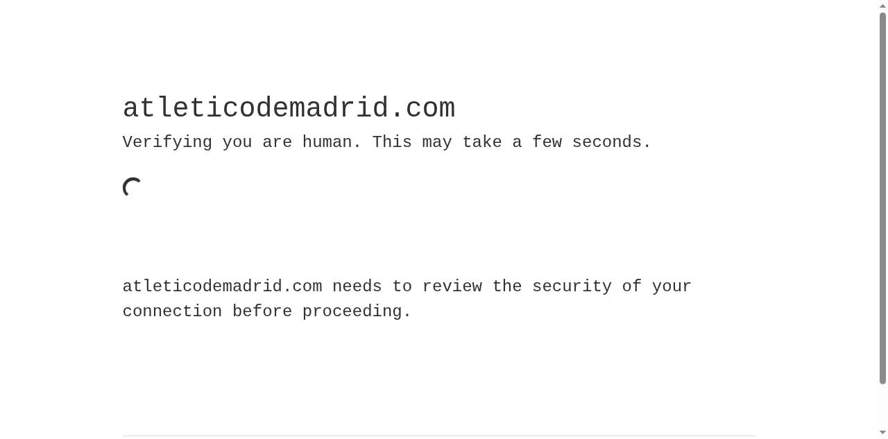 Preview of atleticodemadrid.com