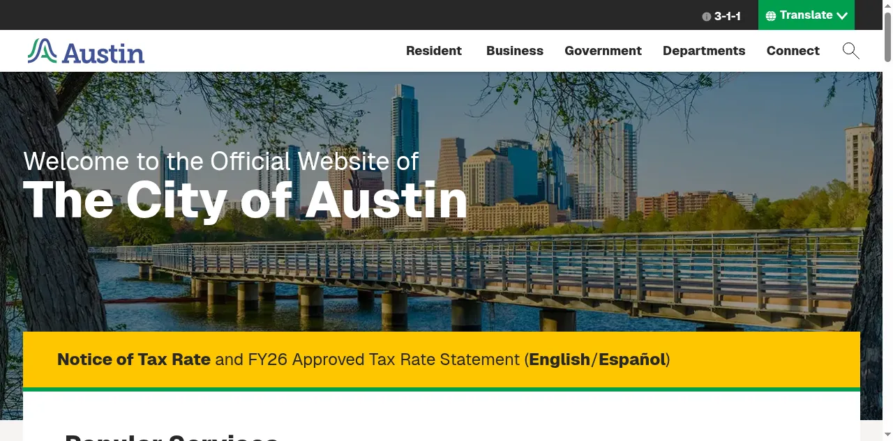 Preview of austintexas.gov