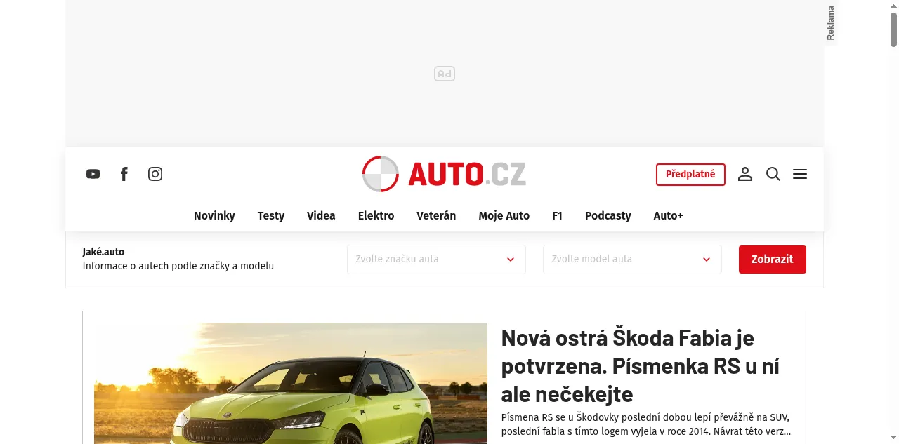 Preview of auto.cz