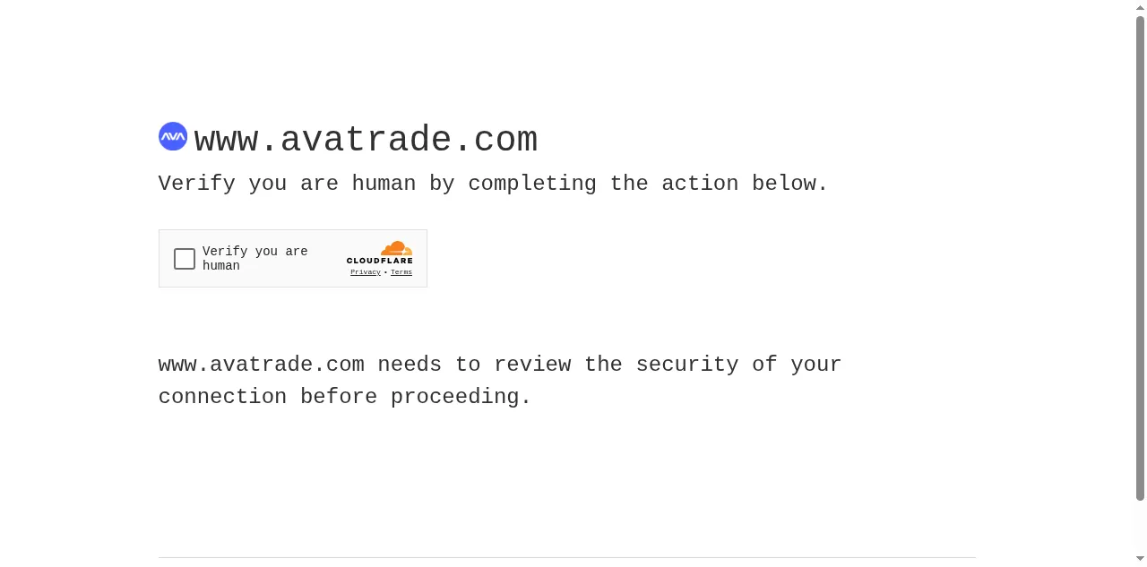 Preview of avatrade.com