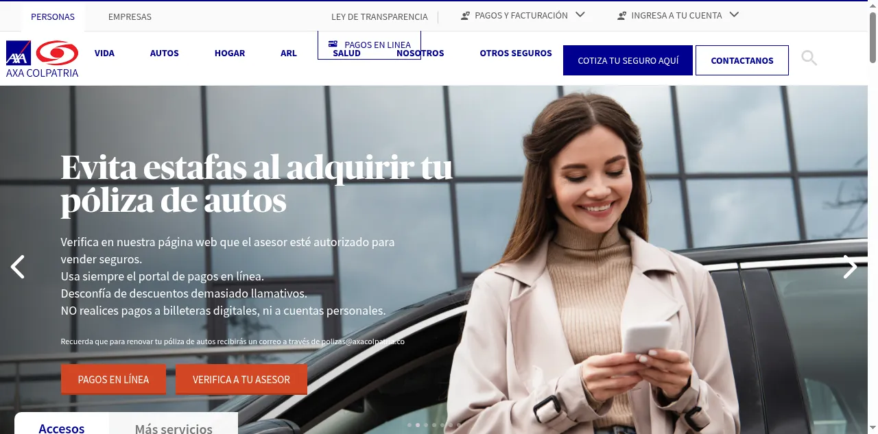Preview of axacolpatria.co