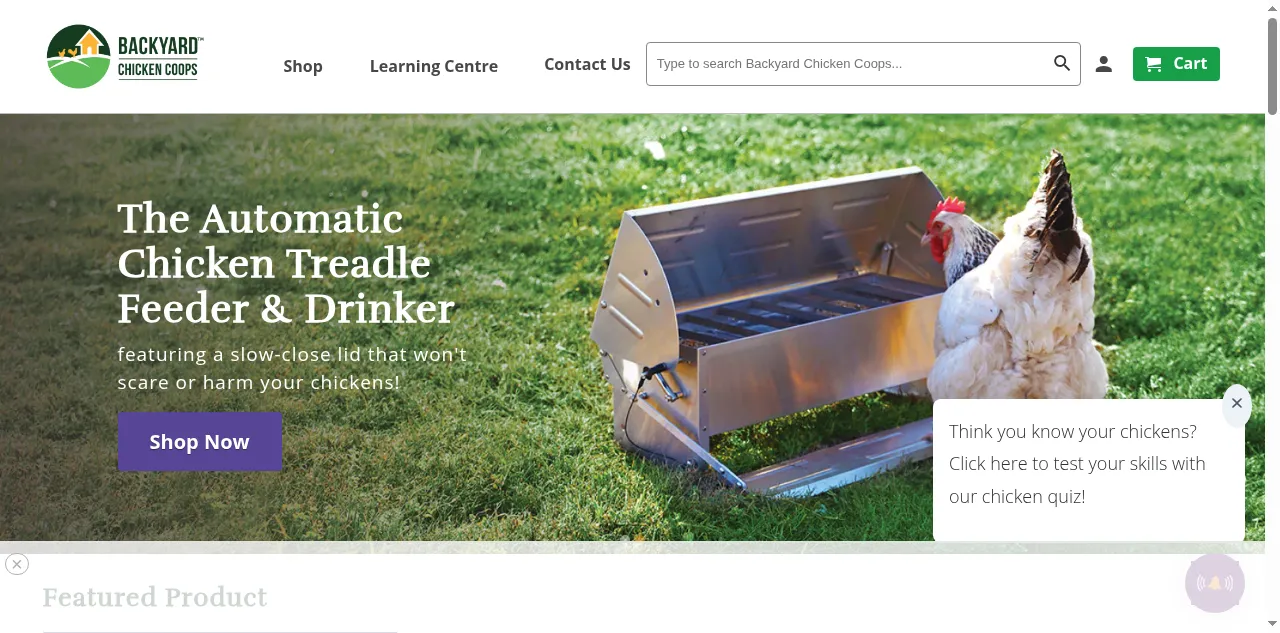 Preview of backyardchickencoops.com.au