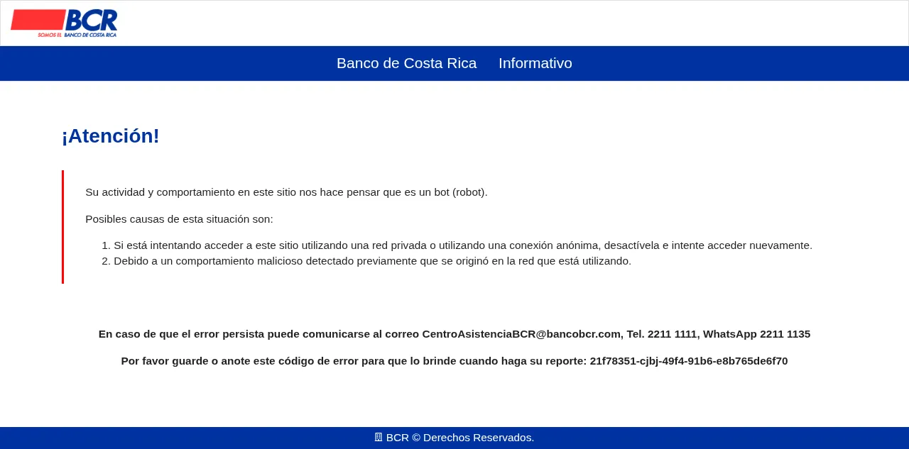 Preview of bancobcr.com