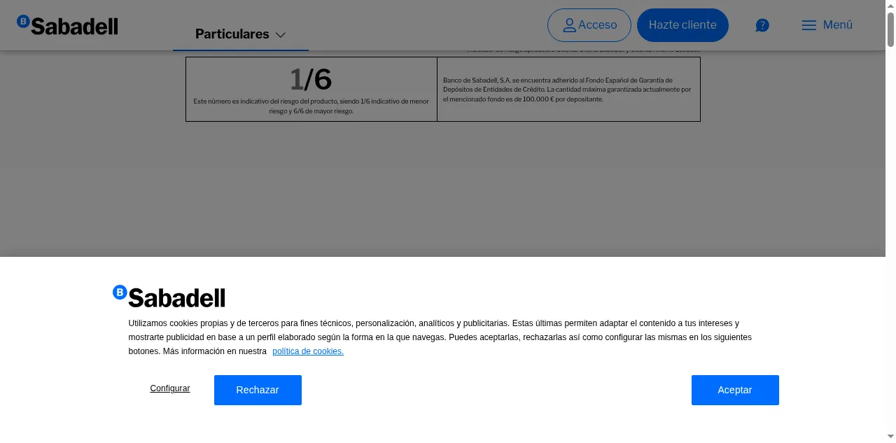 Preview of bancsabadell.com