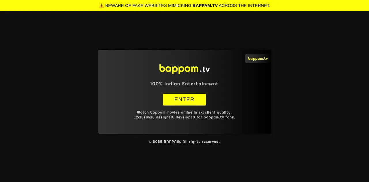 Preview of bappam.tv