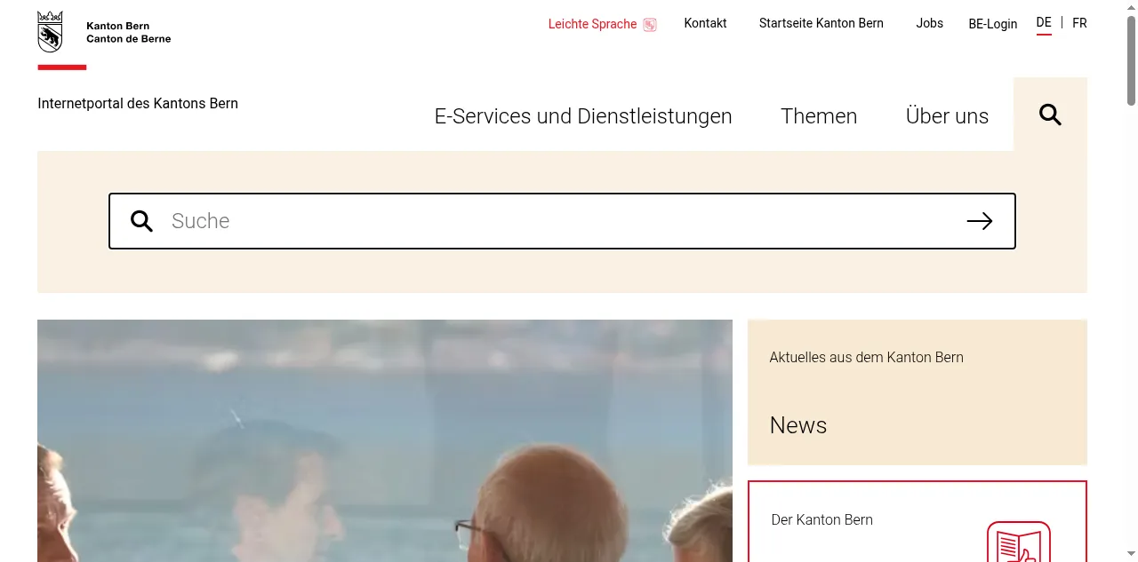 Preview of be.ch