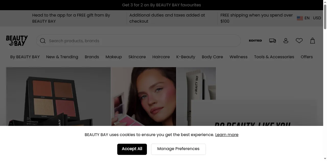 Preview of beautybay.com