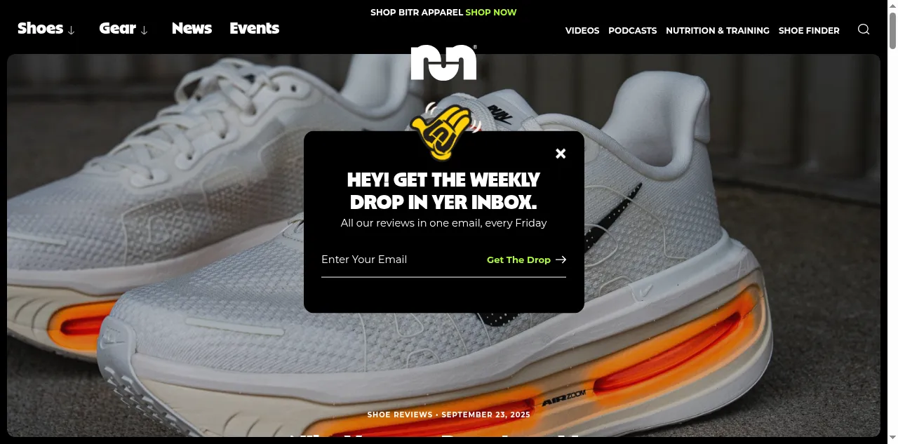 Preview of believeintherun.com