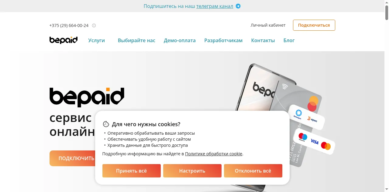 Preview of bepaid.by