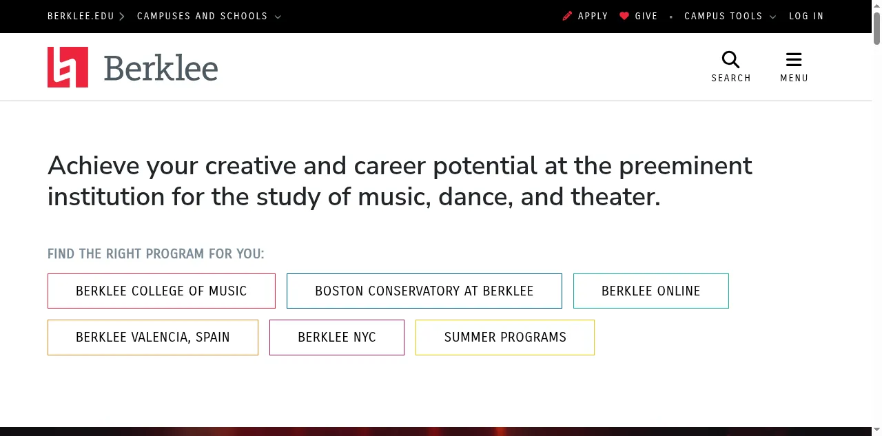 Preview of berklee.edu