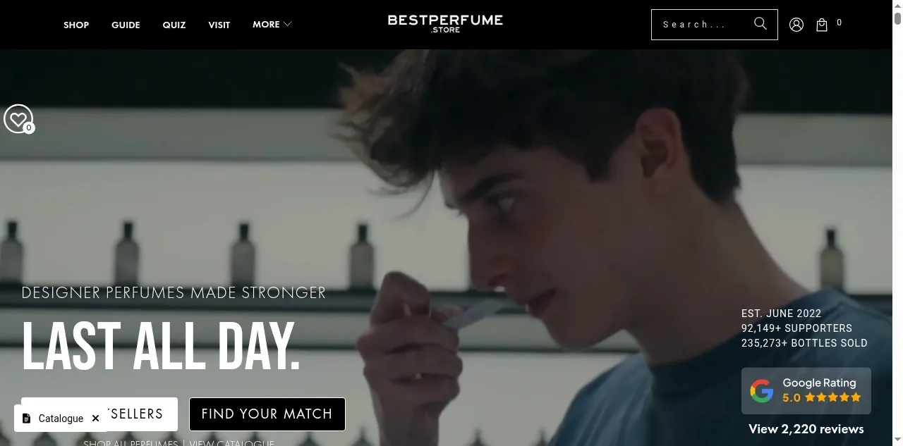 Preview of bestperfume.store