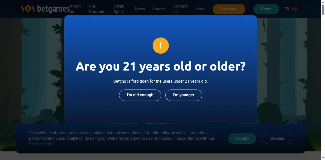 Preview of betgames.tv